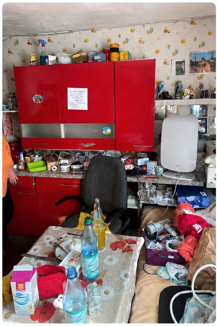 Vollständige Haushaltsauflösung — Wohnung vor der Räumung durch Umzugshelden Hessen